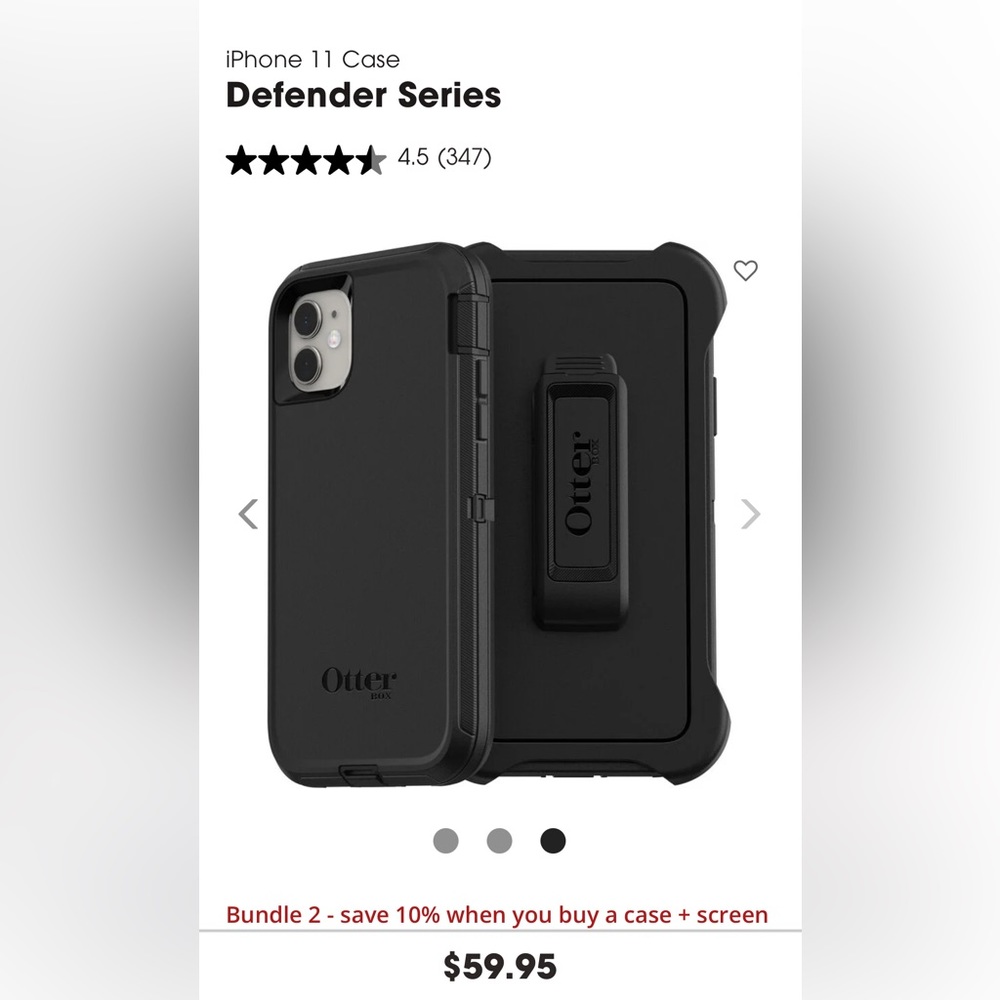 OtterBox defender case IPhone 11